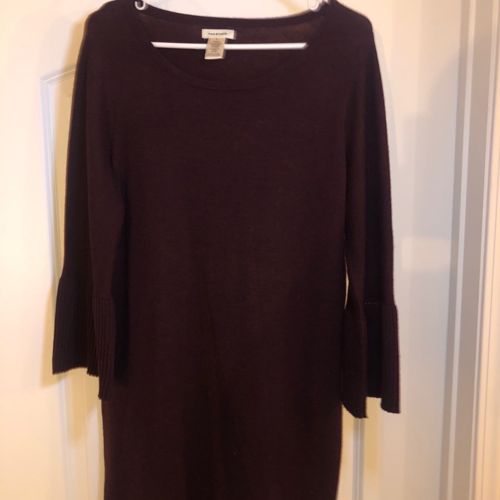 Plum Sweater Dress